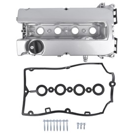 GELUOXI Aluminum Valve Cover Kit Replacement for Chevy Cruze Aveo/Aveo5 2009 2010 2011 Sonic Pontiac G3 Saturn Astra 1.8 1.6L 55564395 55558673