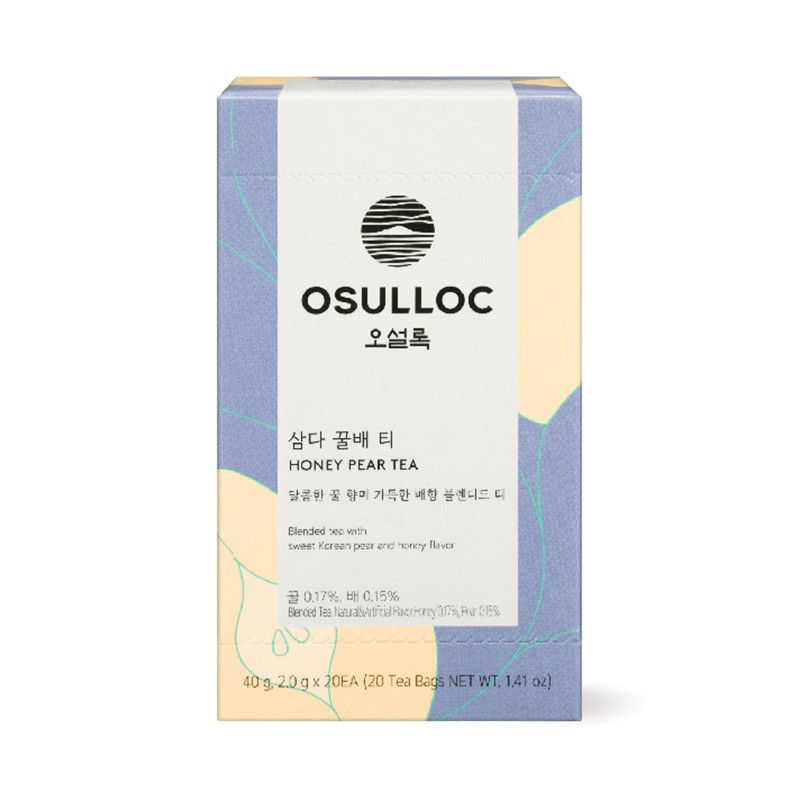 Osulloc [오설록]삼다 꿀배 티 20입 (원산지:상세설명참조) [Osulloc] Samda Honey Pear