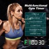 Gym Timer 15" Large LED Display Wall Clock | Interval