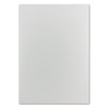 Pack of 20 DIN A5 Hammered Cardboard, Colour: White, 14.8