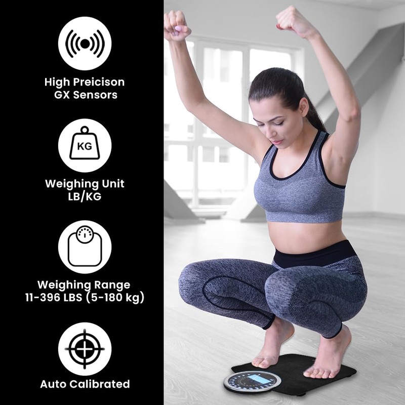 EILISON Highly Advance 2-in-1 Digital & Analog Weighing Scale for