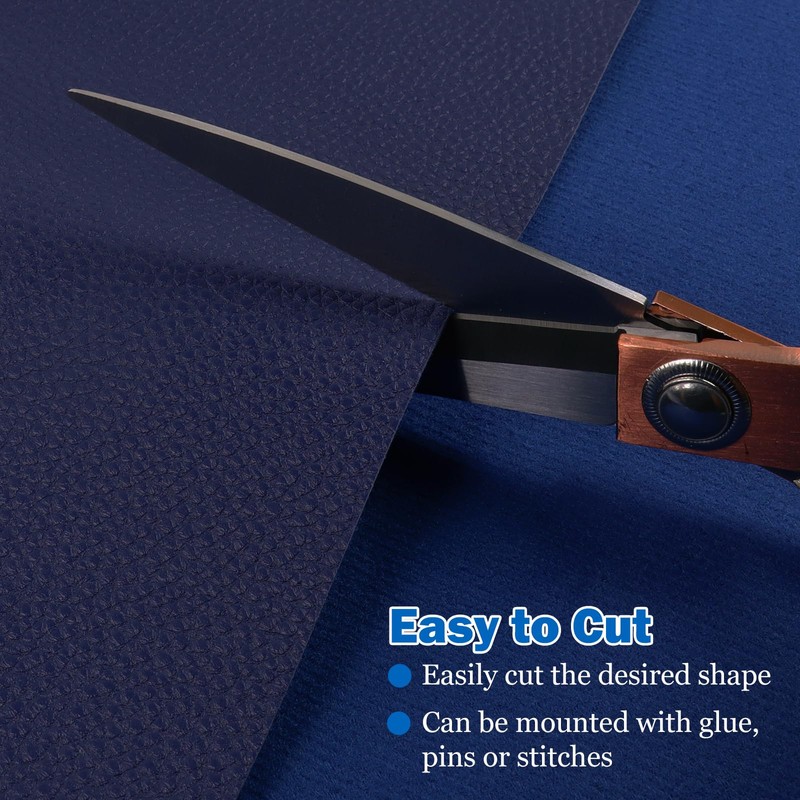 1.6mm Thick Vinyl Marine Fabric,Heavy Duty Faux Leather Fabric,Soft,Waterproof,Durable Synthetic