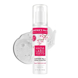 Hada Labo Tokyo White Lotion Hyaluronic Acid Face Cream Light Gel Texture for Intense Moisture Anti Ageing Effect 150 ml