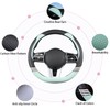 Binsheo Cute Steering Wheel Cover D Shape for Women Men
