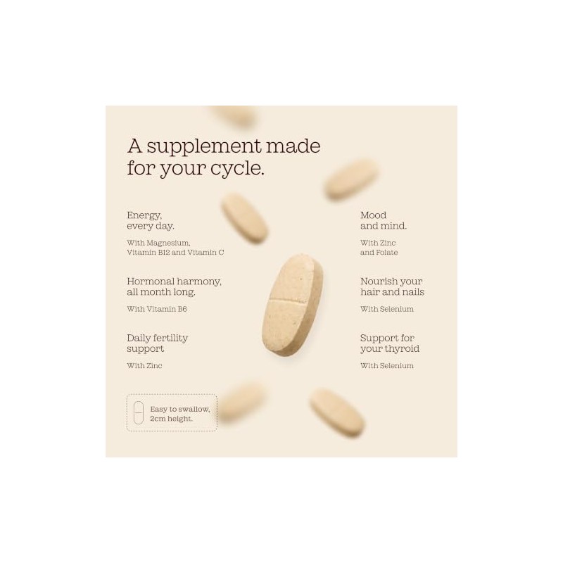 Free Soul Her Cycle | Hormone Balance Supplement | 120