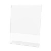FixtureDisplays 8.5"X11" 6 Acrylic Clear Literature Holder Picture Frame Sign