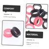 Healeved Pet Shear Ring Set 10pcs Hairdressing Scissor Finger Protector
