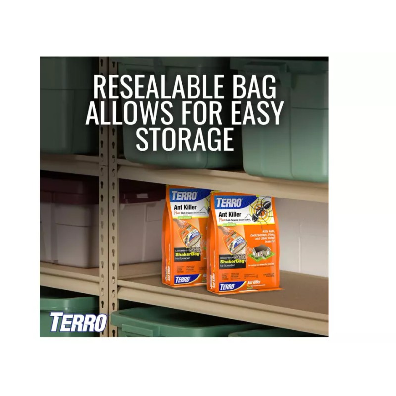 TERRO 3 lb. Outdoor Ant Killer Granules Plus Shaker Bag