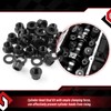 ISINFLASH 12-Point Cylinder Gasket Head Stud Bolt Set Compatible with