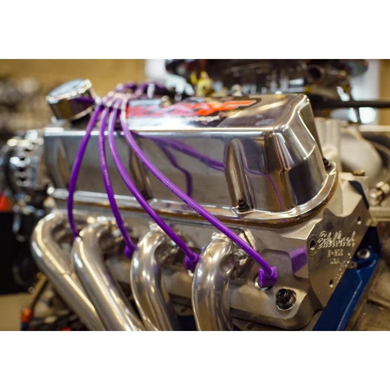 Taylor 8mm Purple silicone SPIRO PRO SPARK PLUG WIRE 350