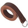 Linghe Medieval Leather Viking Cow Rope Belt LARP Renaissance Belt