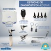 MEDSTAR | Estuche de diagnóstico universal con Otoscopio y Oftalmoscopio