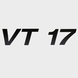 Crestliner Boat Model Decal 2201977 | VT 17 Black Sticker