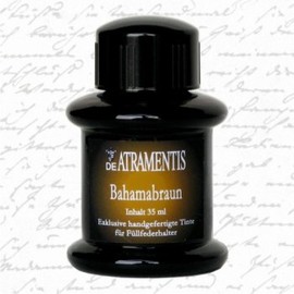 De Atramentis Bahama Brown Premium Fountain Pen Bottled Ink