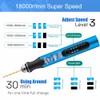 3-Speed Cordless Mini Drill Pen With 8 Small Drill Bits,Rechargeable