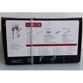 Delta Larkin 25890LF Chrome Finish 4’’ Center set Bathroom Faucet