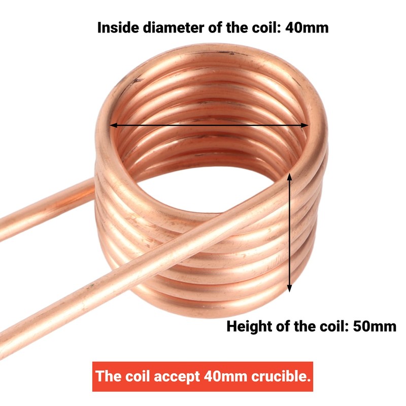 1000W ZVS Low Voltage Induction Induction Heater Coil Kit Induction