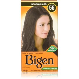 BIGEN Pack de 12 tintes marca bigen polvo tono,"bp negro claro 56