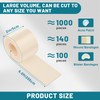 WUYUAN Hydrocolloid Roll for Wound Care, 2in*6.6ft Hydrocolloid Bandages with