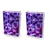 Book Sox Stretchable Book Cover Jumbo Purple Lightning - 2