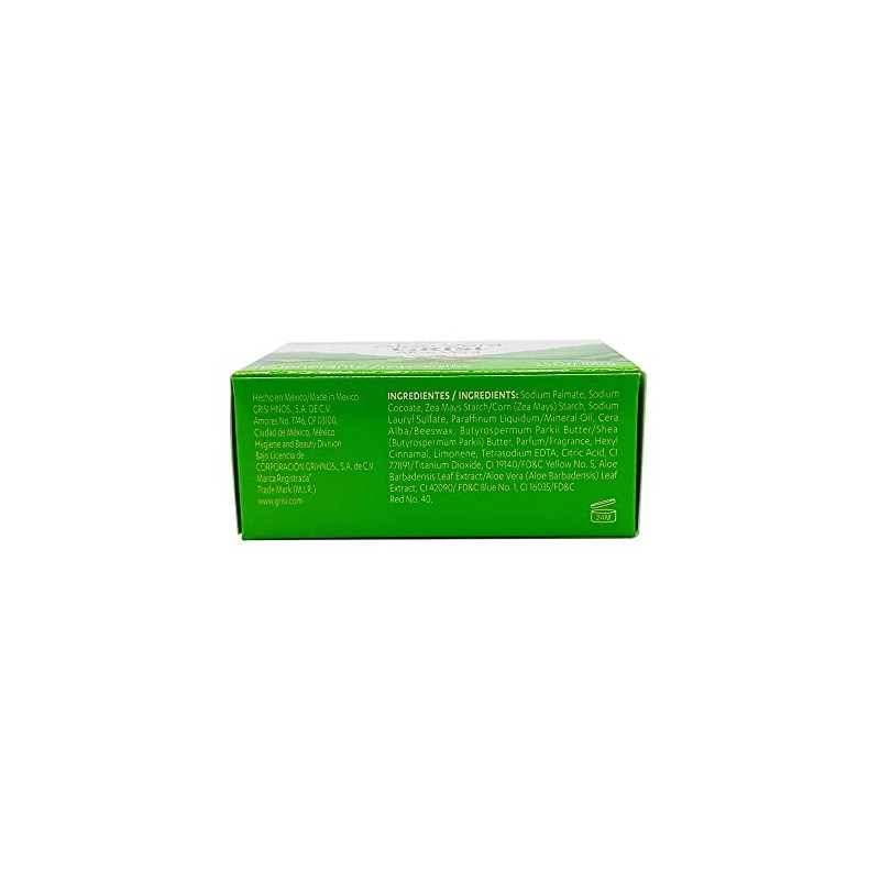 Grisi Aloe Vera Hydrating Soap Bar 3.5 Oz (Pack of