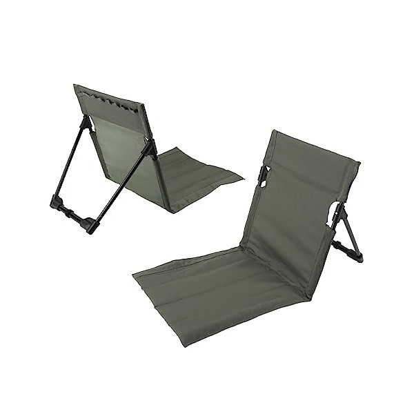 Zerodis Portable Folding Beach Lounge Chair with Backrest - Vibrant