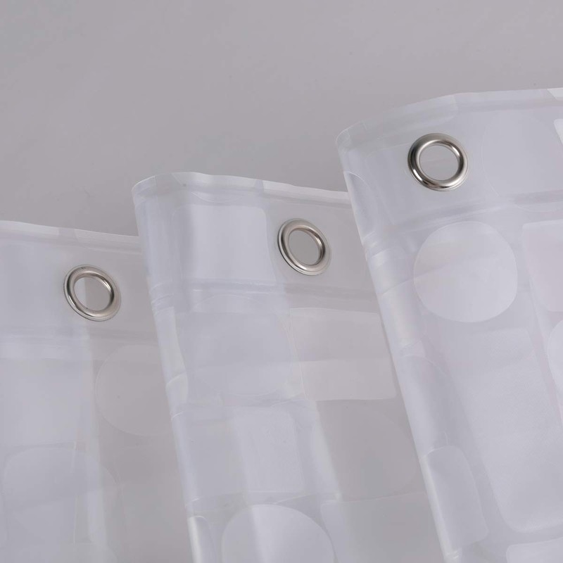 WellColor Shower Curtain Liner 72 x 78 Inch, 8G Thick