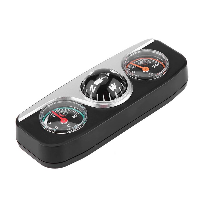 Multifunctional Compass, Dash Mount Compass, 3 in 1 Car Truck