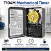 T104M Mechanical Timer Switch (Mechanism Only),208-277 VAC 5HP 40A DPST