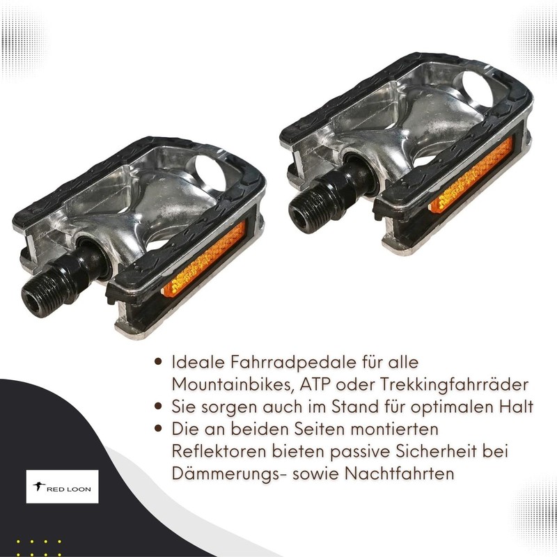 VDP 1 Pair Wellgo Trekking MTB Pedals - FP-920B -