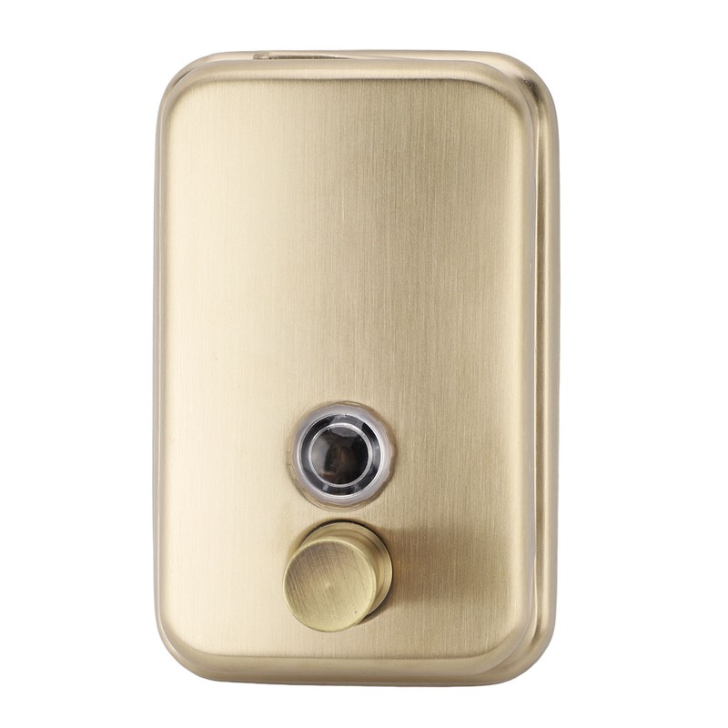 Wall Mount Commercial Soap Dispenser Large Capacity Leakproof Manual Stainless