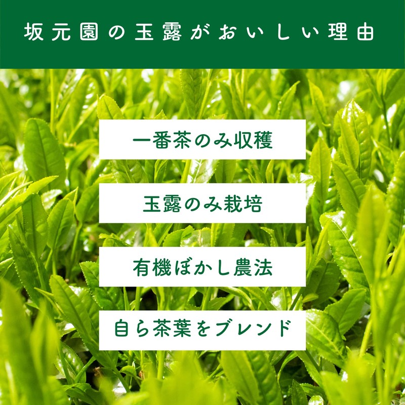 Organic Gyokuro Powdered Tea, 2.4 oz (70 g), Sakamoto-en Seicha