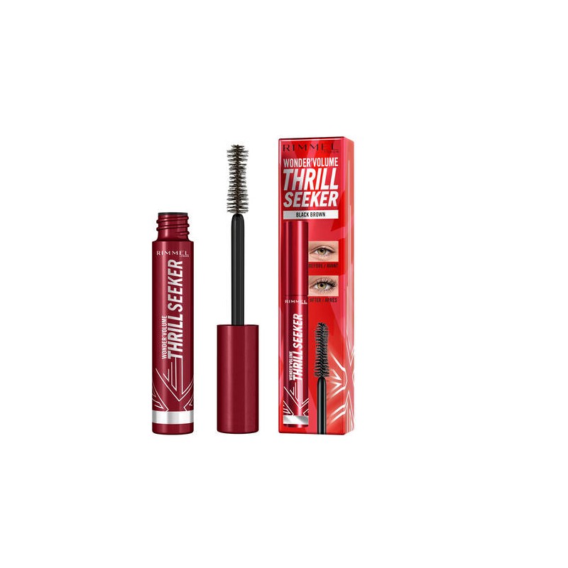 Rimmel Wonder Volume Thrill Seeker Mascara Black Brown