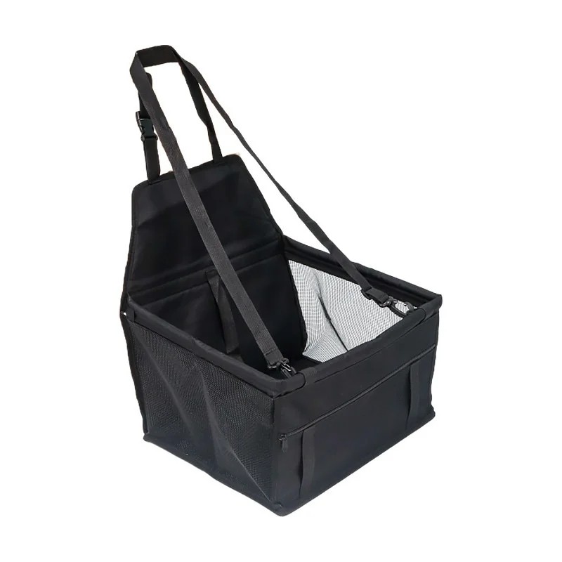 Foldable Pet Car Seat for Dog & Cat Travel –