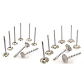 Elgin Stainless Intake Valves Set of 8 2.02" head & Set of 8 1.60" Head Diameters compatible with Chevy 283 327 305 350