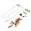 Reptile Pet Leash Kit Christmas Reptile Harness with Skirts Hat