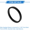VekAuto Bicycle Headset Spacer, 3 mm MTB Bicycle Headset Stem