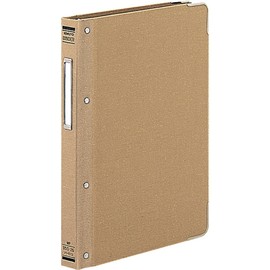 KOKUYO B5 Cloth Binder, Vertical , biege