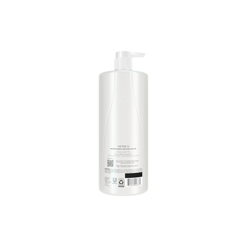 Nexxus Shampoo Clean + Pure Nutrición 1l