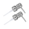 STOBAZA 2sets Lotion Dispenser Pump Replacement Plastic Bottle Pump for