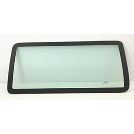 Driver Left Side Quarter Window Quarter Glass Compatible with Jeep Wrangler 2 Door Utility 2007-2010 Models