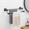 Hoimpro Adjustable Retractable 15-27 Inches Stainless Steel Bathroom Towel Bar,
