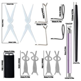Nail Tools Cat Eye Nail Nail Set of 13 Y-Shaped Rabbit with Plate Multi-Function Cat Eye Nail Art Tools Effect UV Gel Magnetic Stick Tool Self Salon Easy Operation Beginner for Nail Cats Eyes Gel