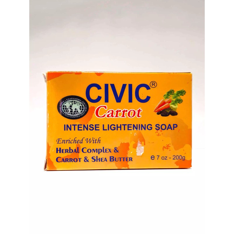 Civic - Carrot Intense Lightening Soap - 7 oz