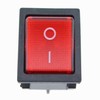 4pcs 30A 250V KCD2 KCD4 Rocker Switch DPST 4-pin Red