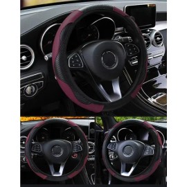 Funda Cubre Volante Deportivo Protector Antiderrapante Auto                                                                                           