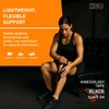 KGO Kinesiology Tape Black, Sports Elastic Tape for Muscle and