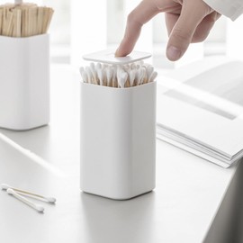 So Nice Automatic Pop-Up Toothpick Dispenser with 700 Bamboo Toothpicks – Large Capacity, One-Touch Dispensing, Anti-Slip Base for Home, Restaurant, Office