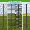 LYDTICK 10Pack Fence Posts 4.8Ft in Bulk, Metal Fence Stakes