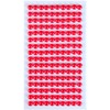 112 Rhinestone Sticker (Deco Sticker), Pearl Type, 0.2 inch (6
